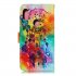 For Xiaomi Redmi NOTE 6 NOTE 6 PRO 3D Coloured Painted PU Magnetic Clasp Wallet Stand Phone Case with Lanyard