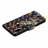 For Xiaomi Redmi NOTE 6 NOTE 6 PRO 3D Coloured Painted PU Magnetic Clasp Wallet Stand Phone Case with Lanyard