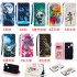 For Xiaomi Redmi NOTE 6 NOTE 6 PRO 3D Coloured Painted PU Magnetic Clasp Wallet Stand Phone Case with Lanyard