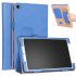 For Xiaomi tablet 4 plus 10 1 Retro Pattern PU Tablet Protective Case with Hand Support Card Slot Bracket Sleep Function blue Xiaomi tablet 4 plus 10 1