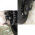For YAMAHA MT 09 FZ09 MT09 Front Rear Axle Crash Mushrooms Sliders Protectors  red