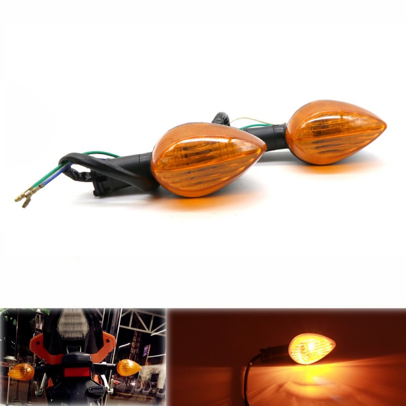 For YAMAHA R1 R25 R3 R6 XSR900 Motorcycle Accessories Turn Signals Indicator Light Lamp Yellow shell