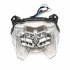 For Yamaha MT 09 FZ 09 18 19 Rear Tail Light Brake Turn Signals Integrated LED Light Transparent white shell