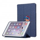For iPAD Mini 12345/Pro/Air123 Tablet Cover 9.7-inch 10.5-inch Cover Embroidery Case Overal Protection Shell Anti-Fall Stand Function  blue_For iPAD Mini 12345