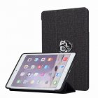 For iPAD Mini 12345/Pro/Air123 Tablet Cover 9.7-inch 10.5-inch Cover Embroidery Case Overal Protection Shell Anti-Fall Stand Function  black_For ipad mini123/45