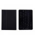For iPad 10 2 Tablet Touch Keyboard Textured PU Leather Cover Wireless Bluetooth3 0 Connect Overall Protection Stand Function  blue iPad 10 2 regular version