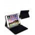 For iPad 10 2 Tablet Touch Keyboard Textured PU Leather Cover Wireless Bluetooth3 0 Connect Overall Protection Stand Function  black iPad 10 2 regular version