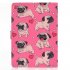 For iPad 5 6 7 8 9 iPad Pro9 7 iPad 9 7 Laptop Protective Case Color Painted Smart Stay PU Cover Caring dog