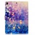 For iPad 5 6 7 8 9 iPad Pro9 7 iPad 9 7 Laptop Protective Case Color Painted Smart Stay PU Cover Purple quicksand
