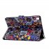 For iPad 5 6 7 8 9 iPad Pro9 7 iPad 9 7 Laptop Protective Case Color Painted Smart Stay PU Cover Graffiti