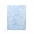 For iPad Pro 10 2 2019 Tablet Cover Marbling Pattern PU Leather Pen Loops Anti fall Anti scrach Anti slip Protect Shell Tri fold Tablet Case blue