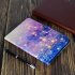 For iPad Pro 11 Laptop Protective Case Smart Stay Color Painted PU Cover with Front Snap Purple quicksand