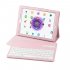 For iPad air air2 Pro9 7 new iPad Slim Bluetooth Keyboard  Leather Stand Case Cover Pink