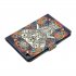 For iPad mini 1 2 3 4 5 Laptop Protective Case Frront Snap Color Painted Smart Stay PU Cover Fun elephant
