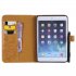 For iPad mini 1 2 3 4 Fashion Butterfly Embossed PU Leather Magnetic Closure Stand Case Auto Wake Sleep Cover with Pen Slot green