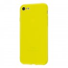 For iPhone 5 5S SE 6 6S 6 Plus 6S Plus 7 8 7 Plus 8 Plus Cellphone Cover Soft TPU Bumper Protector Phone Shell Lemon yellow