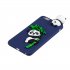 For iPhone 5 5S SE 6 6S 6 Plus 6S Plus 7 8 7 Plus 8 Plus Phone Case 3D Cartoon Panda Bamboo Cellphone Back Shell Shockproof Smartphone Cover Royal blue