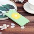 For iPhone 6 6S 6 Plus 6S Plus 7 8 7 Plus 8 Plus Cellphone Cover Moblie Phone Case TPU Shell with Fresh Flower Back  Green