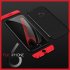 For iPhone 6 6S plus Slim 3 in 1 Hybrid Hard Case Full Body 360 Degree Protection Back Cover  Red black red