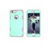 For iPhone 6 plus 6S plus PC  Silicone 2 in 1 Hit Color Tri proof Shockproof Dustproof Anti fall Protective Cover Back Case Rose gold   gray