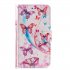 For iPhone 7 8 3D Coloured Painted Full Protective Cover with Button Card Slots Bracket Lanyard