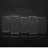 For iPhone 7 8 7Plus 8Plus X 6 6s I5 5S SE Transparent TPU Shockproof Full Protection Back Case Cove
