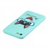 For iPhone 7 8 Cute Coloured Painted TPU Anti scratch Non slip Protective Cover Back Case with Lanyard