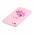 For iPhone 7 8 Cute Coloured Painted TPU Anti scratch Non slip Protective Cover Back Case with Lanyard