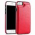 For iPhone Retro PU Leather Flip Wallet Card Holder Back Cover Non slip Shockproof Cell Phone Case