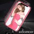 For iPhone XR PC  Silicone 2 in 1 Hit Color Tri proof Shockproof Dustproof Anti fall Protective Cover Back Case