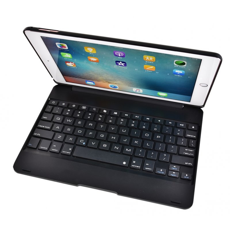 For ipad/ air1/2 pro 9.7 Tablet PC Slim Wireless Bluetooth Keyboard black
