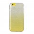 For iphone 6 6S 6 plus 6S plus 7 8 SE 2020 Phone Case Gradient Color Glitter Powder Phone Cover with Airbag Bracket yellow
