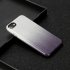 For iphone 6 6S 6 plus 6S plus 7 8 SE 2020 Phone Case Gradient Color Glitter Powder Phone Cover with Airbag Bracket black