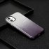 For iphone X XS XR XS MAX 11 11 pro MAX Phone Case Gradient Color Glitter Powder Phone Cover with Airbag Bracket black
