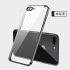 ForiPhone 7 8 SE 2020 7 plus 8 plus 6 6S 6 plus 6S plus Mobile Phone shell Square Transparent electroplating TPU Cover Cell Phone Case Golden