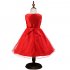Formal Party Dresses Baby Teenage Girl Clothes Kids Toddler Birthday Bow Outfit Costume Children Graduation Princess Gowns 5PO1