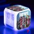 Fortnite Game Figures Color Changing Night Light Alarm Clock Kids Toy Gift 6