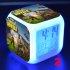 Fortnite Game Figures Color Changing Night Light Alarm Clock Kids Toy Gift 6