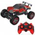 Four wheel Drive Remote Control Car Toy Stunt Off road Climbing Rc Car With Spray Light For Children Gifts Green