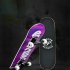 Four wheel Skateboard Double Rocker Printed  Skate  Board For Beginners Full moon bat