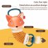 Fox Accordion Baby Toys Children Musical Instruments With Crinkle Paper Music Early Education Sensory Toys Charging Version   Screwdriver