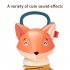 Fox Accordion Baby Toys Children Musical Instruments With Crinkle Paper Music Early Education Sensory Toys Charging Version   Screwdriver
