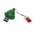 FoxSank Fashion Christmas Tree 4GB 8GB 16GB 32GB 64GB 128GB USB Flash Drive USB 2 0 Waterproof U DISK Green 8GB