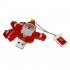 FoxSank USB Flash Drive Christmas Style 32GB USB 2 0 Waterproof U Disk 