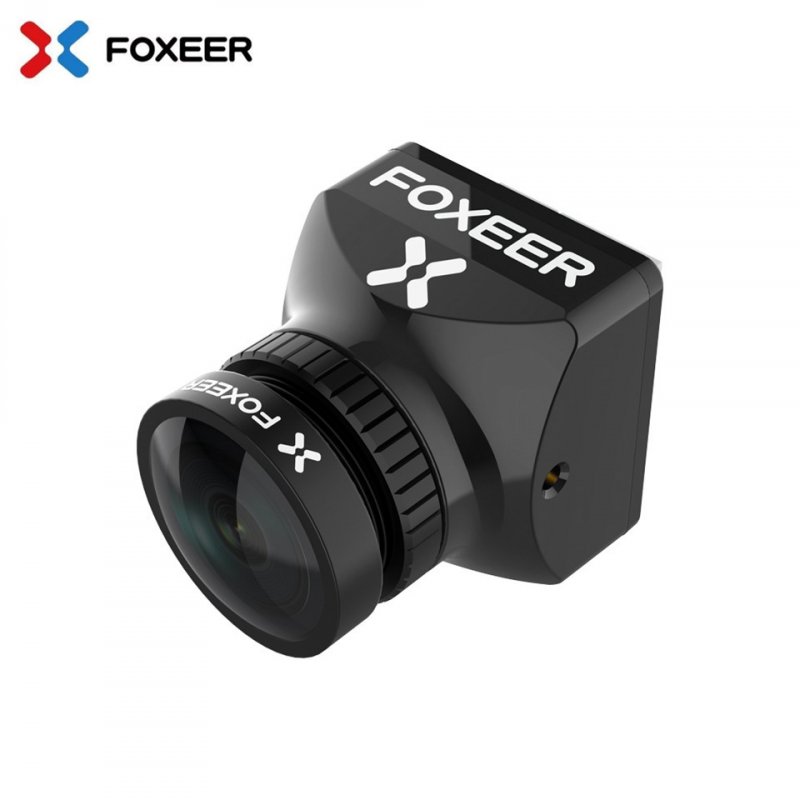 Foxeer Predator V5 Micro Full Case M12 1000TVL FPV Camera Cam OSD 16:9 4:3 PAL NTSC Switchable 1.7mm Lens 4ms WDR Racing Drone Black M12