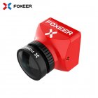 Foxeer Predator V5 Micro Full Case M12 1000TVL FPV Camera <span style='color:#F7840C'>Cam</span> OSD 16:9 4:3 PAL NTSC Switchable 1.7mm Lens 4ms WDR Racing Drone Red M8