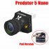 Foxeer Predator V5 Nano Full Case Racing FPV 1000TVL Camera Switchable Super WDR OSD 4ms Latency Upgraded Red interface version
