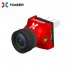 Foxeer Predator V5 Nano Full Case Racing FPV 1000TVL Camera Switchable Super WDR OSD 4ms Latency Upgraded Red pad plate