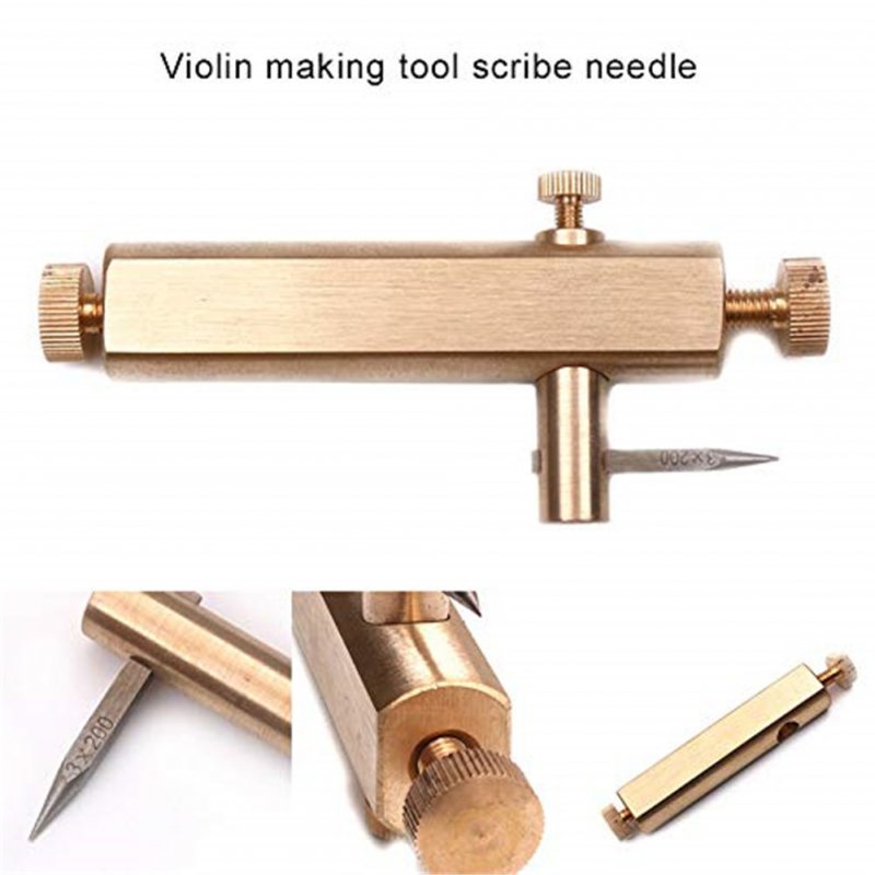 Violin Making Tools Brass Purfling Inlay Inlaid Groove Maker Carver Luthier Tool Musical Instrument Accessories  