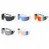 Frameless Colorful Sunglasses Windproof Uv Protection Sun Glasses For Driving Fishing Outdoor Sports white mercury lens